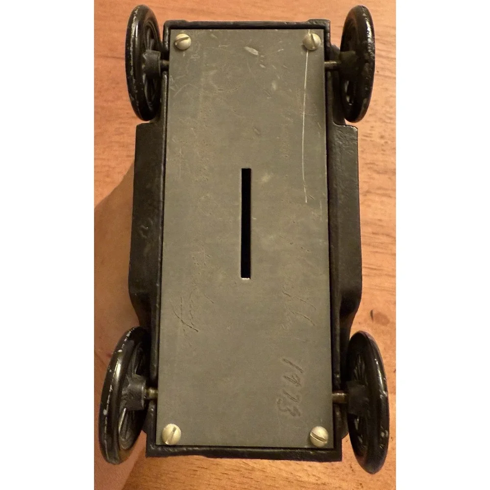 Vintage‎ - Metal Car Coin Bank - 1912 Packard - Bank Of Delaware 1970s